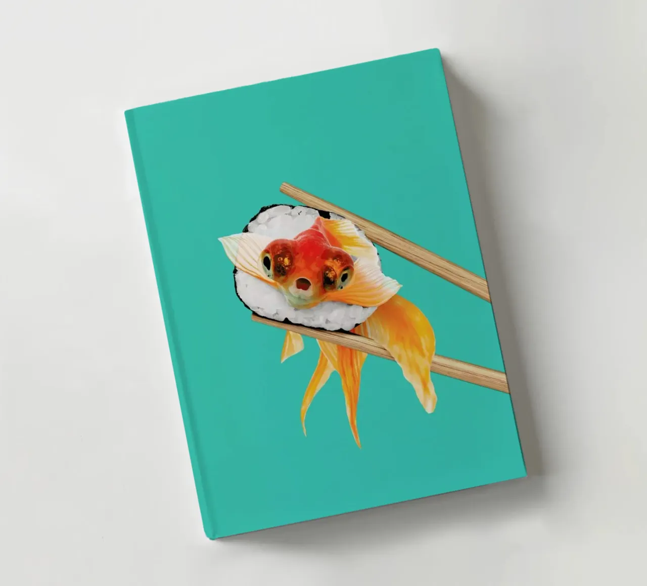 Sushi Goldfish notebook by Jonas Loose
