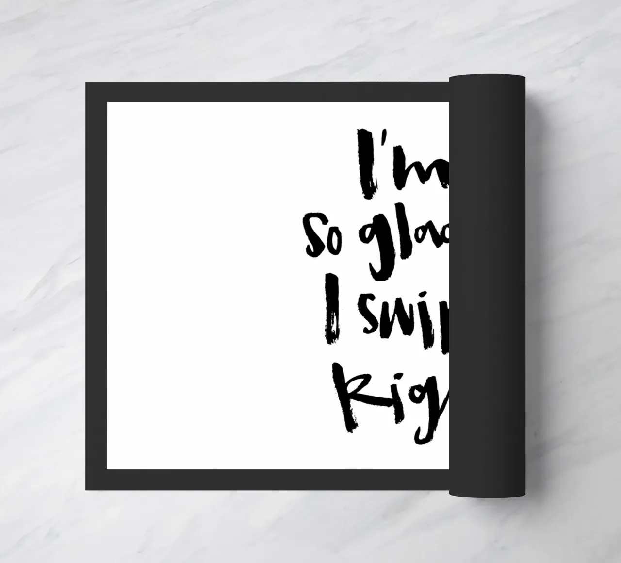 Swiped Right zerbino da Brushmeetspaper