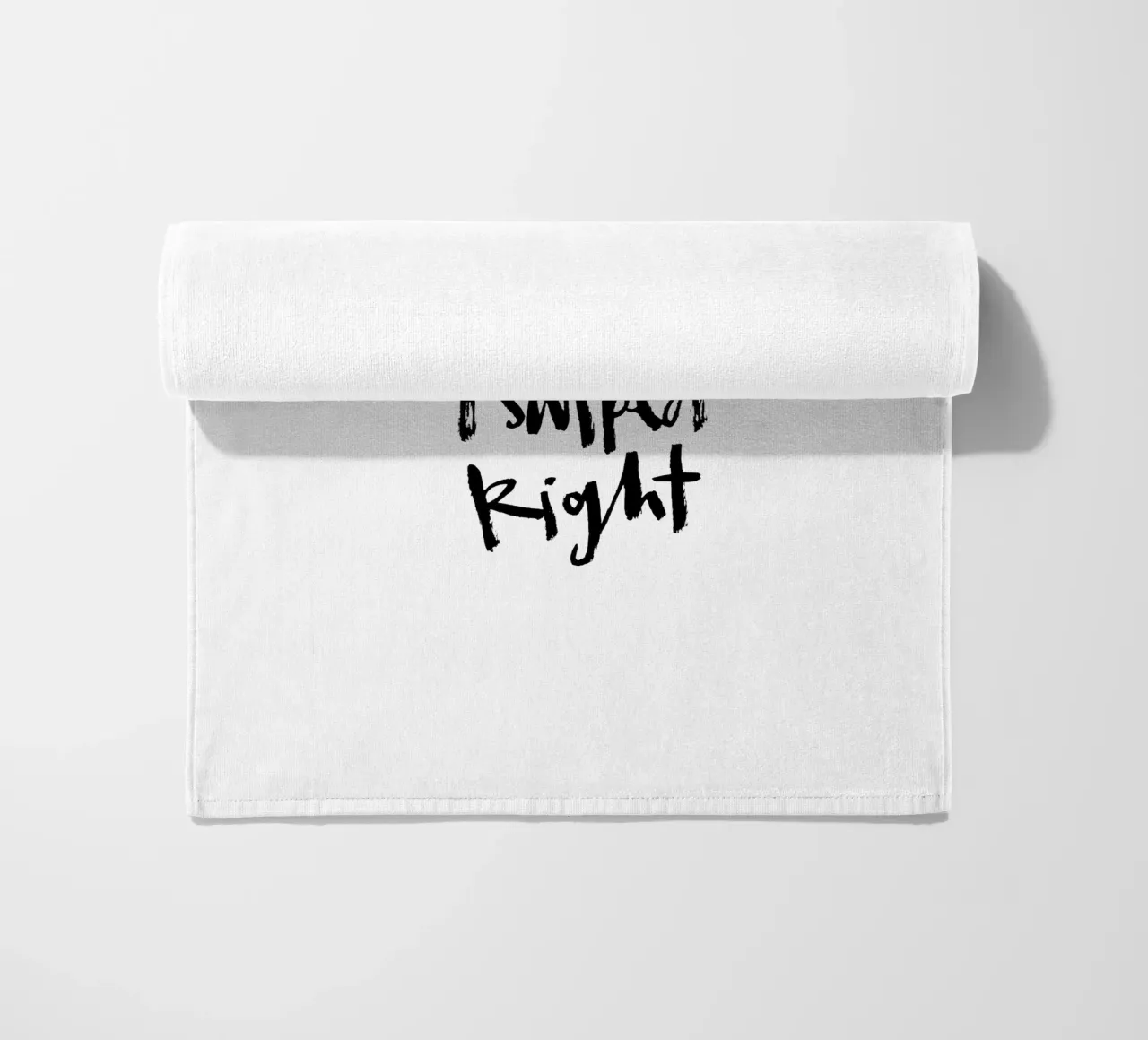 Swiped Right telo mare da Brushmeetspaper