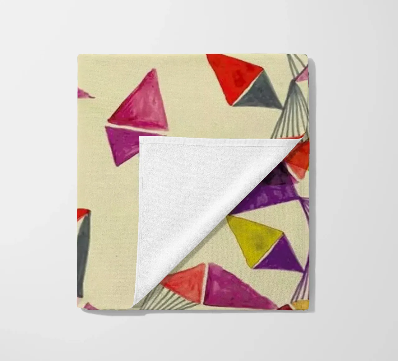 Watercolour triangles telo mare da Vasare Nar
