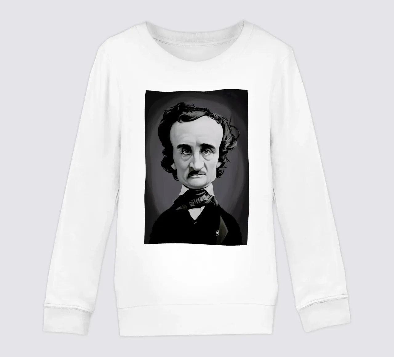 Edgar Allan Poe felpa bambino da Rob Art | Illustration