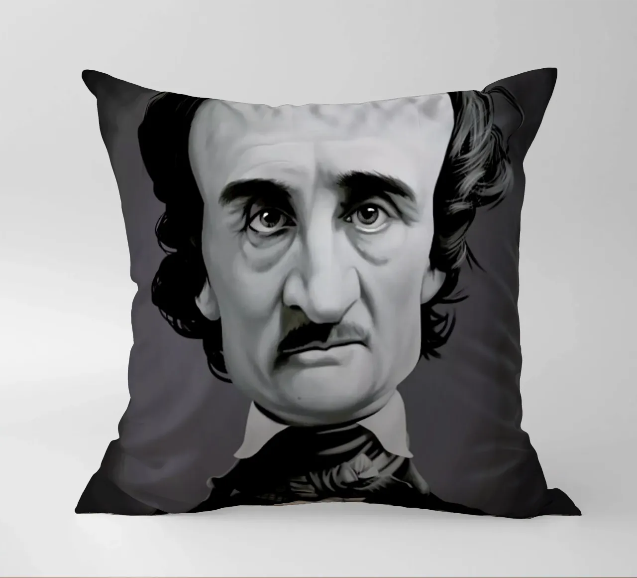 Edgar Allan Poe cuscino da Rob Art | Illustration