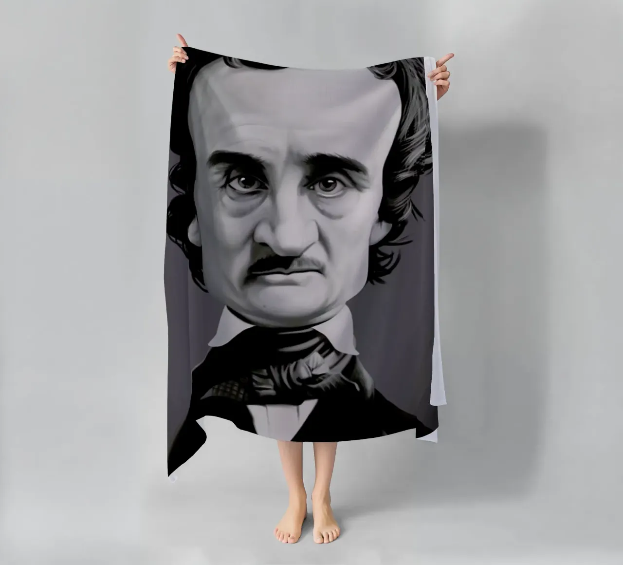 Edgar Allan Poe telo mare da Rob Art | Illustration