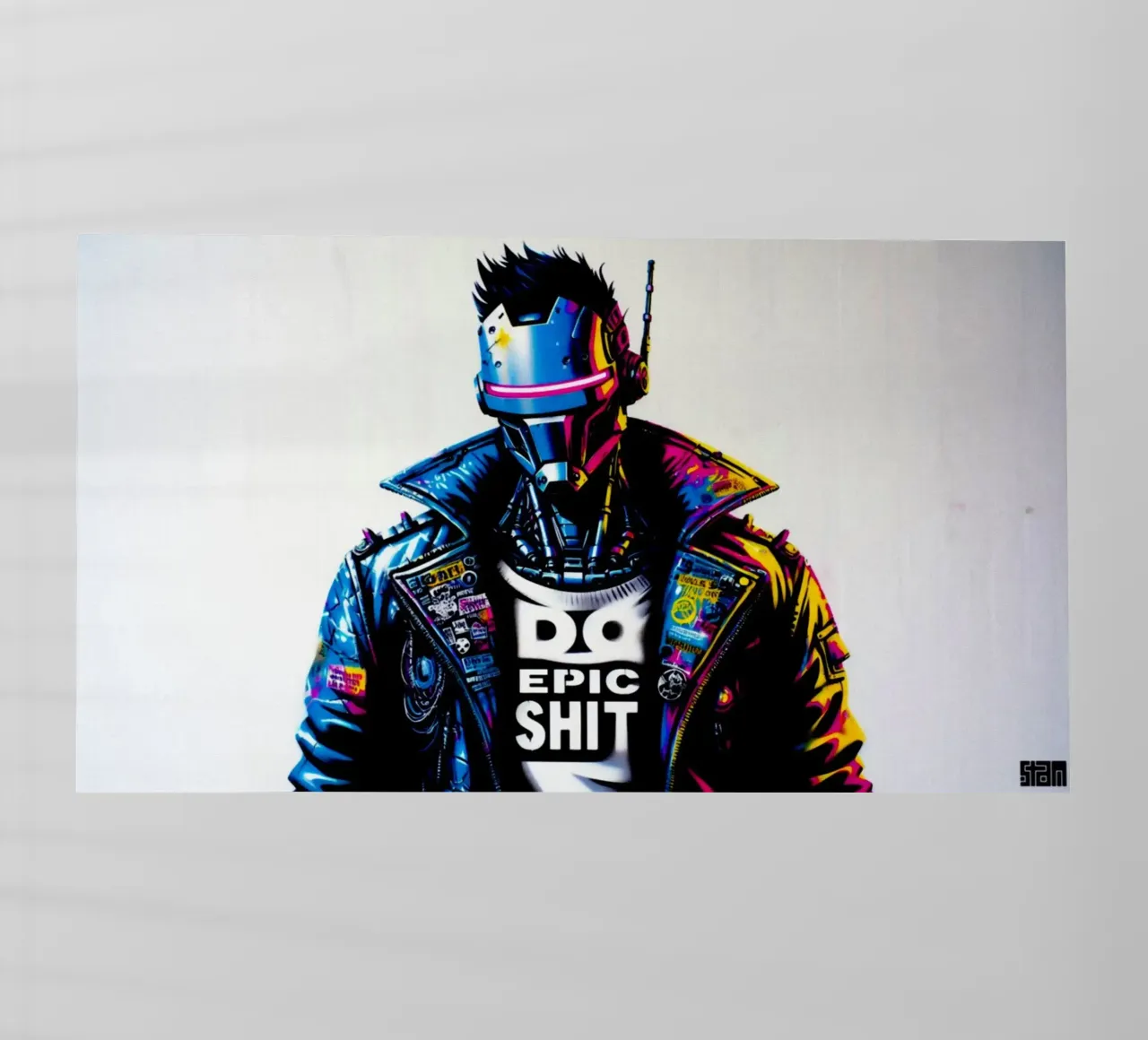 do epic shit – Stencil, Graffiti & Streetart pellicola backlit da STAN Z.