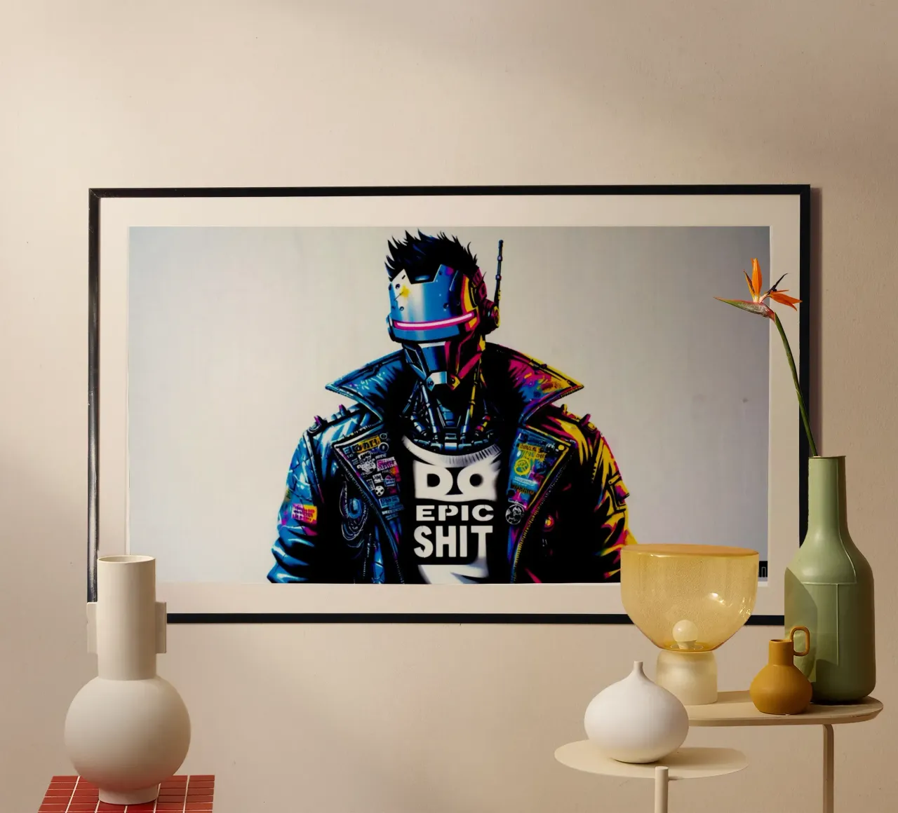 do epic shit – Stencil, Graffiti & Streetart poster by STAN Z.