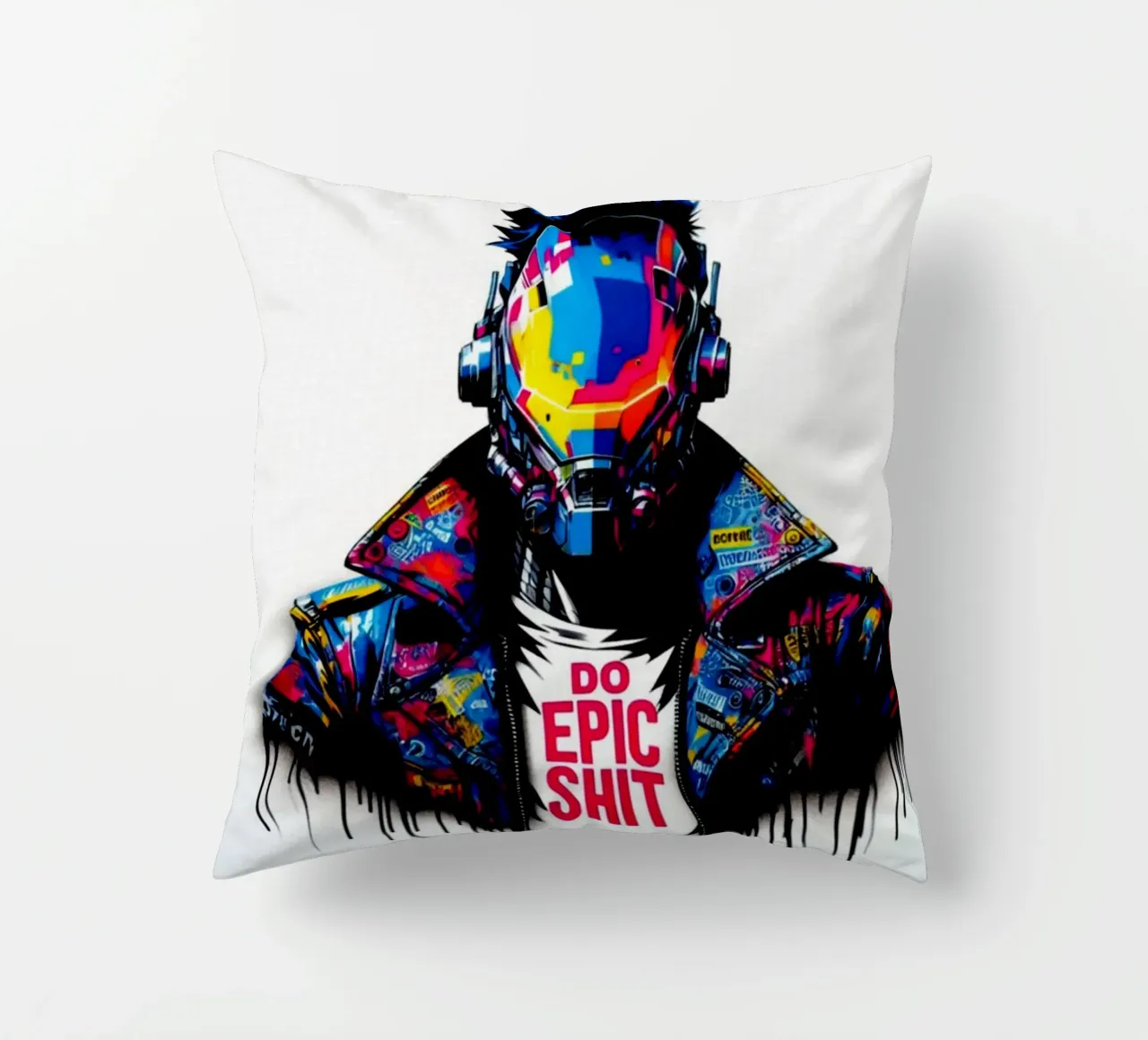 do epic shit – Stencil, Graffiti & Streetart cuscino da STAN Z.
