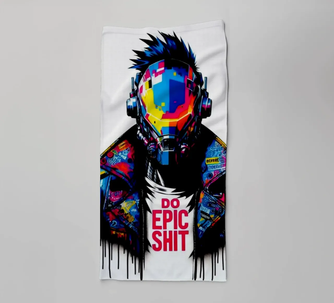 do epic shit – Stencil, Graffiti & Streetart asciugamano da bagno da STAN Z.