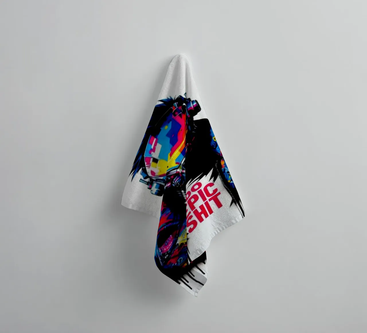 do epic shit – Stencil, Graffiti & Streetart asciugamano da bagno da STAN Z.