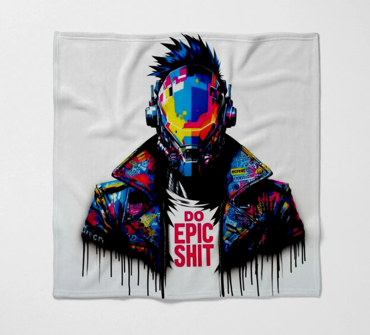 do epic shit – Stencil, Graffiti & Streetart coperta in pile da STAN Z.