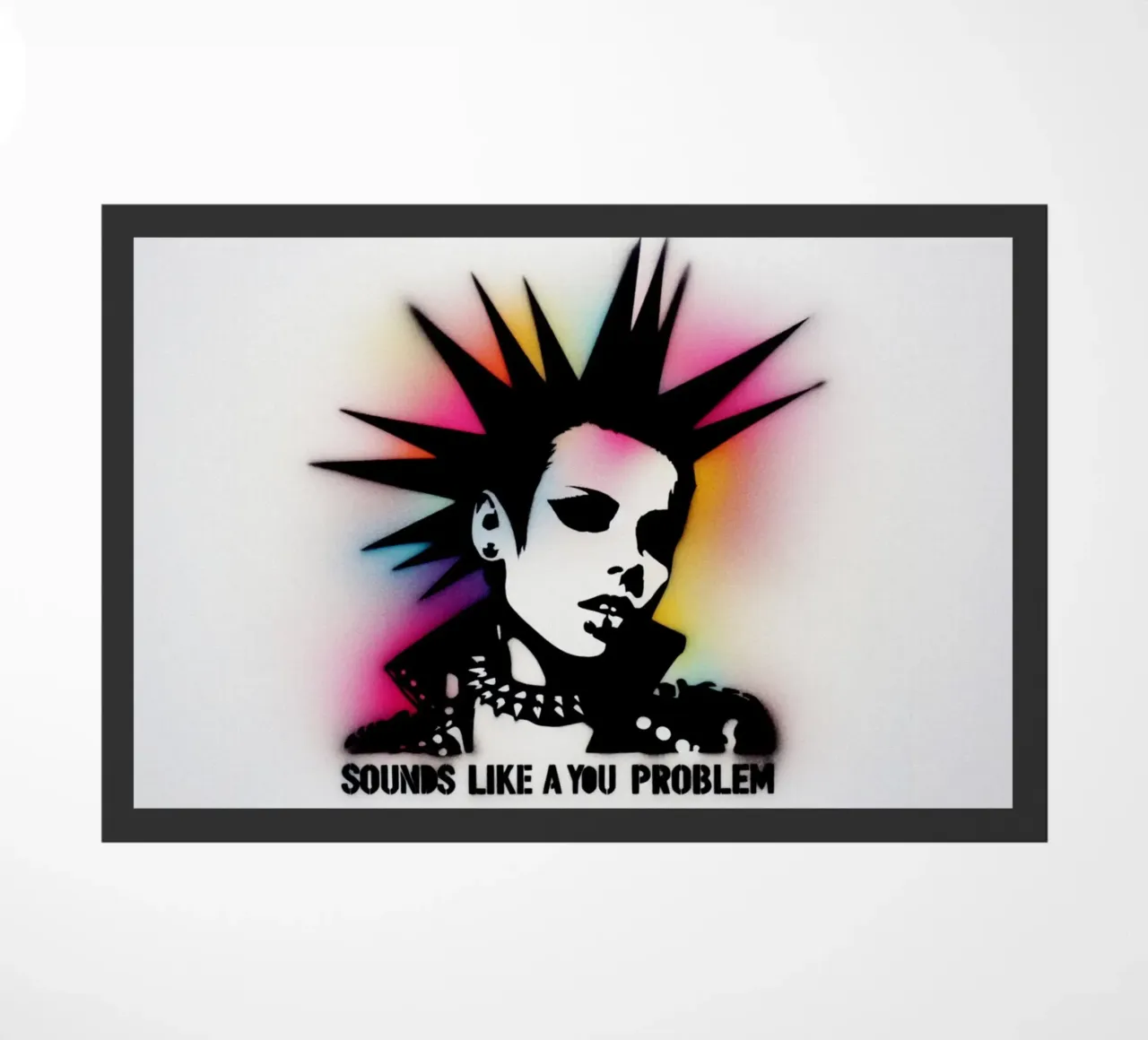sounds like a you problem – Stencil, Graffiti & Streetart zerbino da STAN Z.