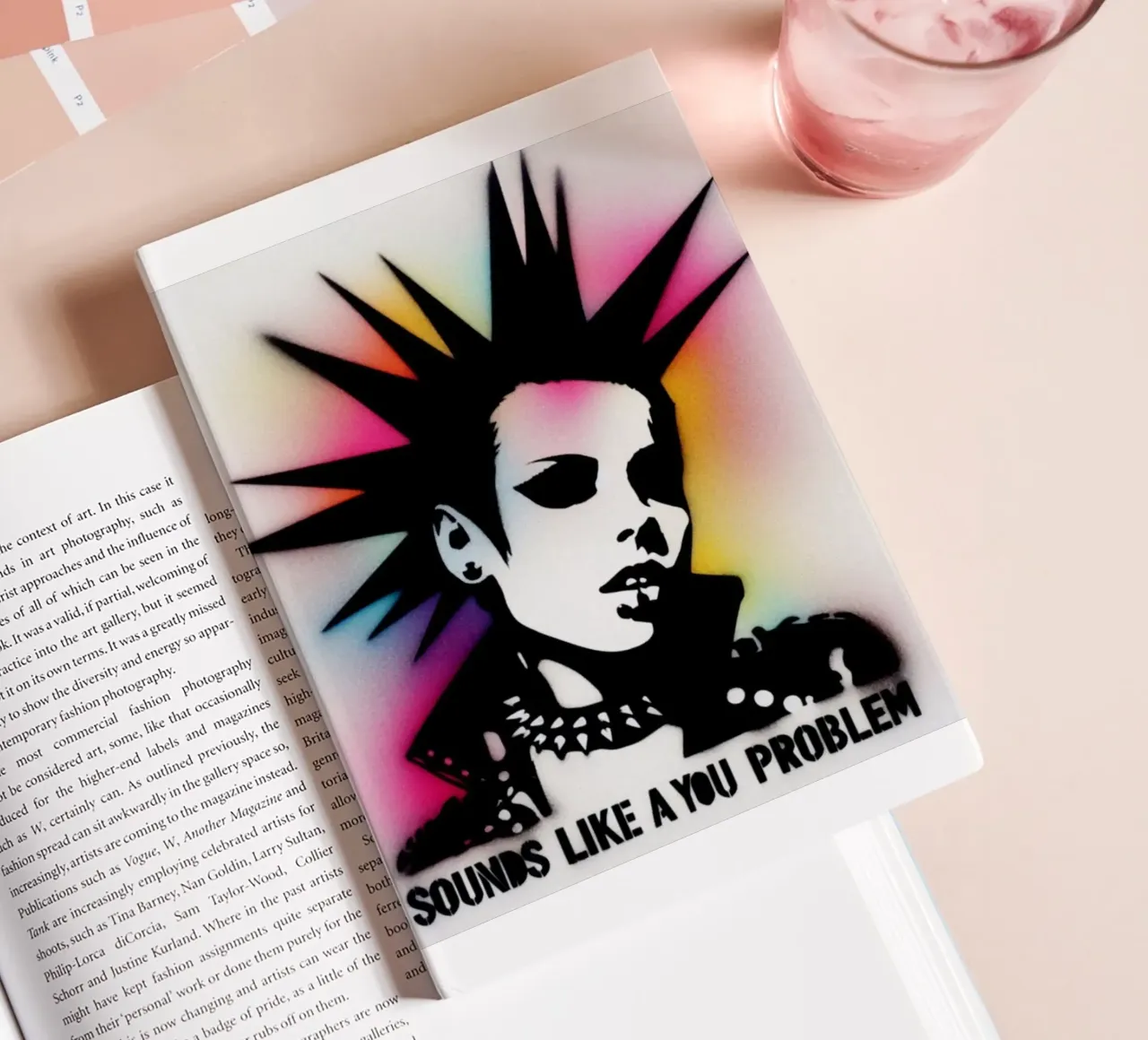 sounds like a you problem – Stencil, Graffiti & Streetart notitieboek van STAN Z.