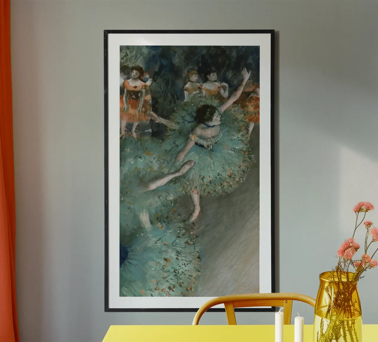 Edgar Degas - Swaying Dancer poster by Timeless Artworks