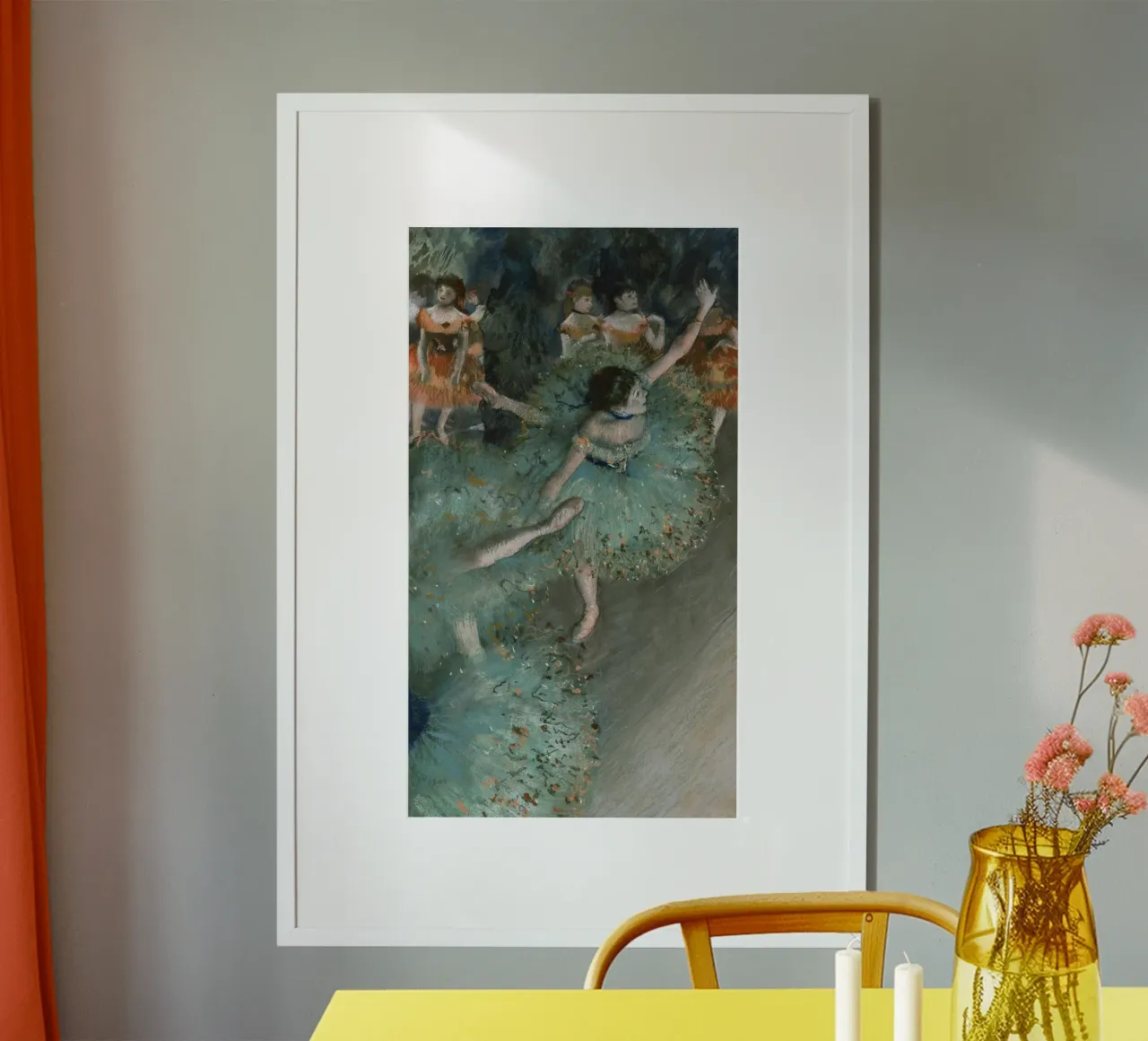 Edgar Degas - Swaying Dancer poster by Timeless Artworks