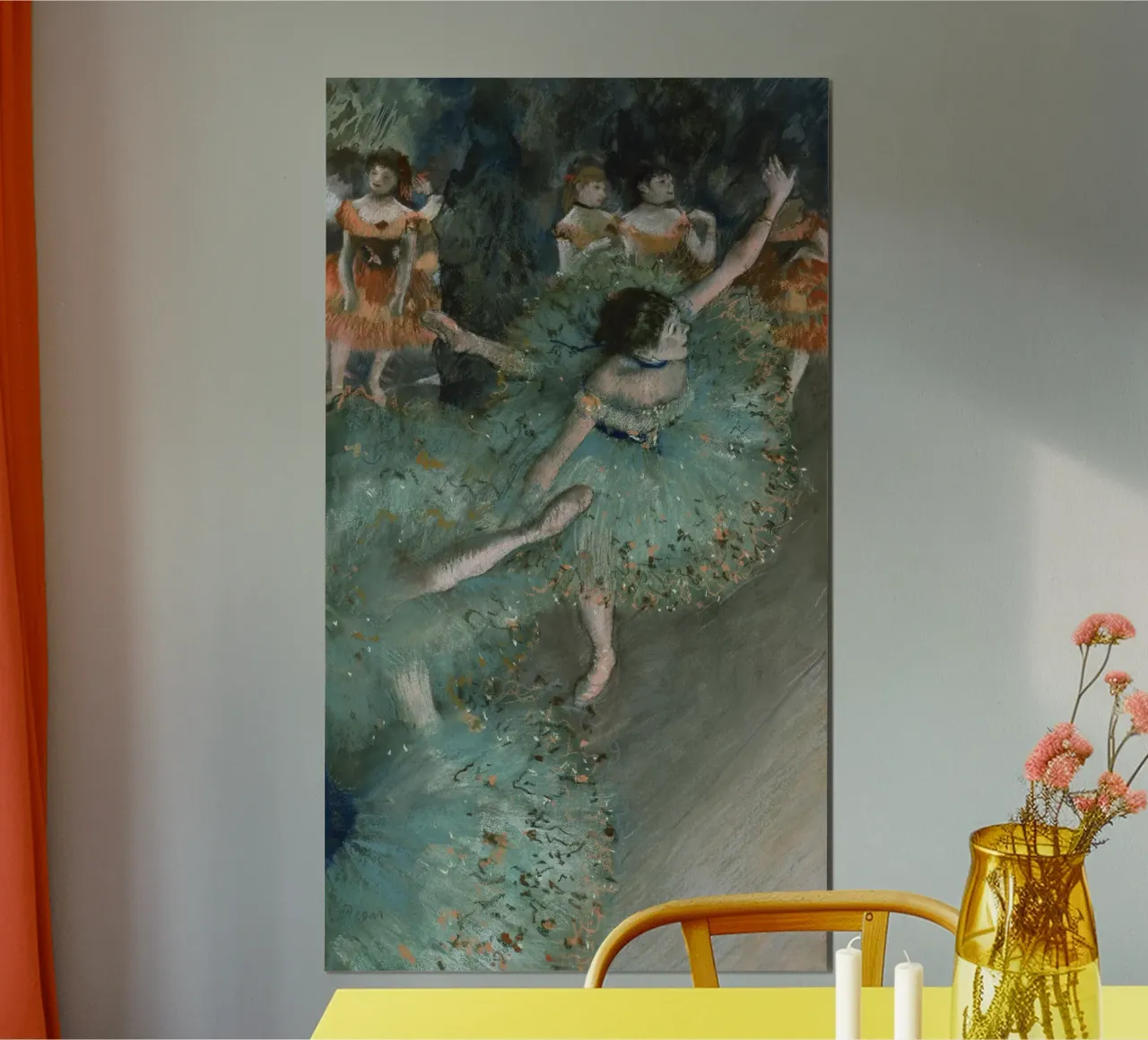 Edgar Degas - Swaying Dancer poster by Timeless Artworks