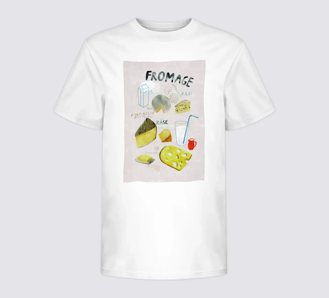 Käse t-shirt bambini da Rinah Lang