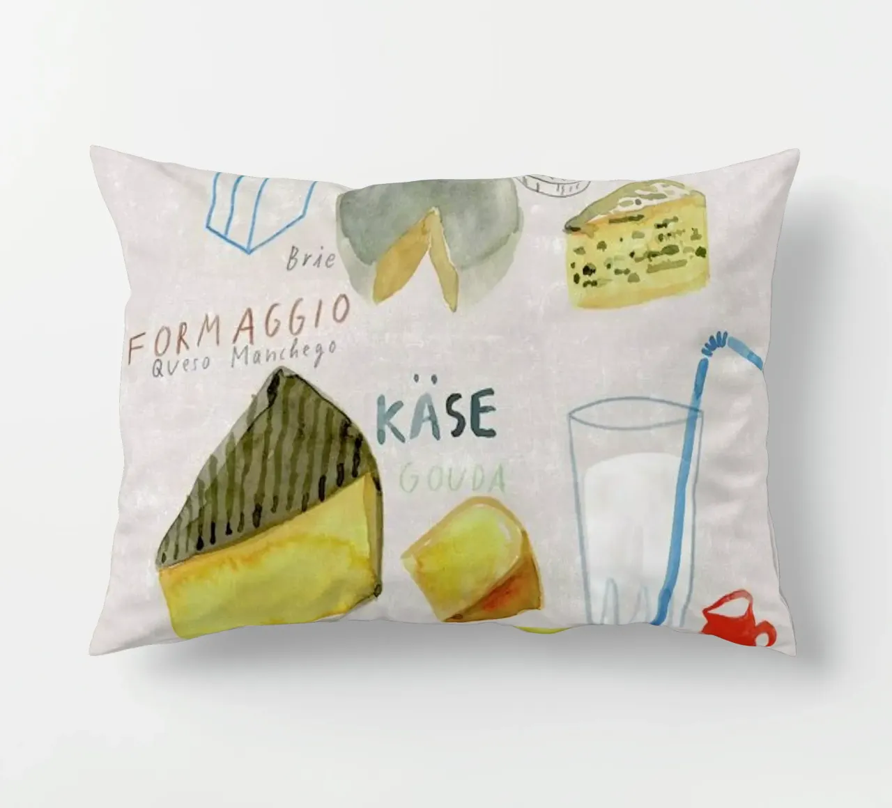 Käse Kissen von Rinah Lang