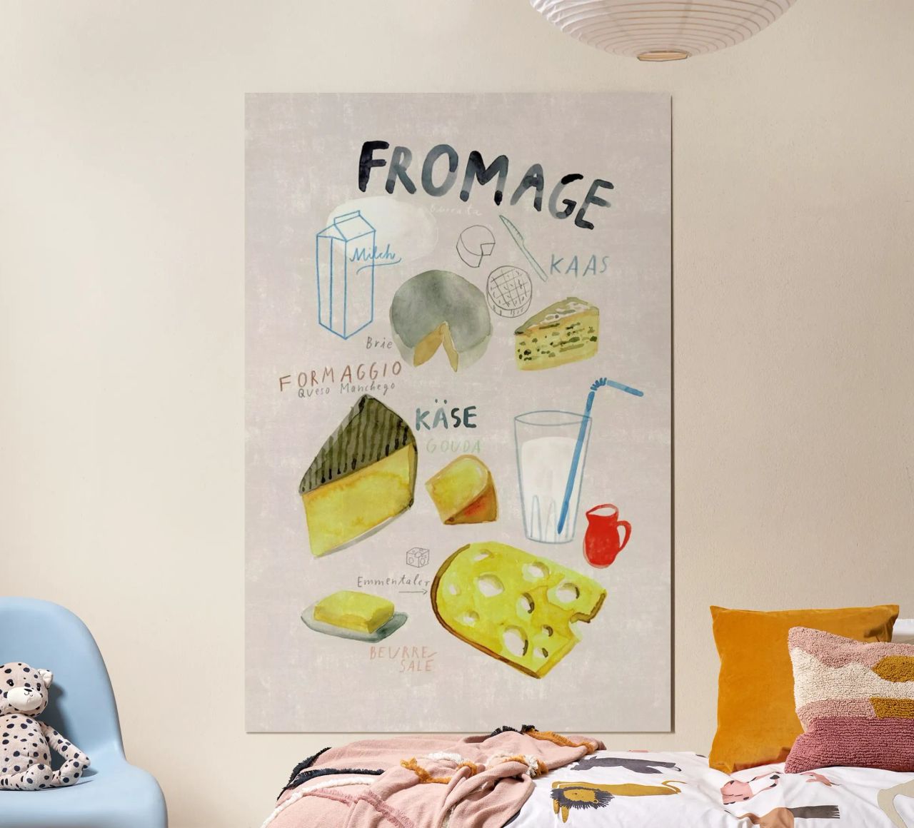 Käse Poster von Rinah Lang