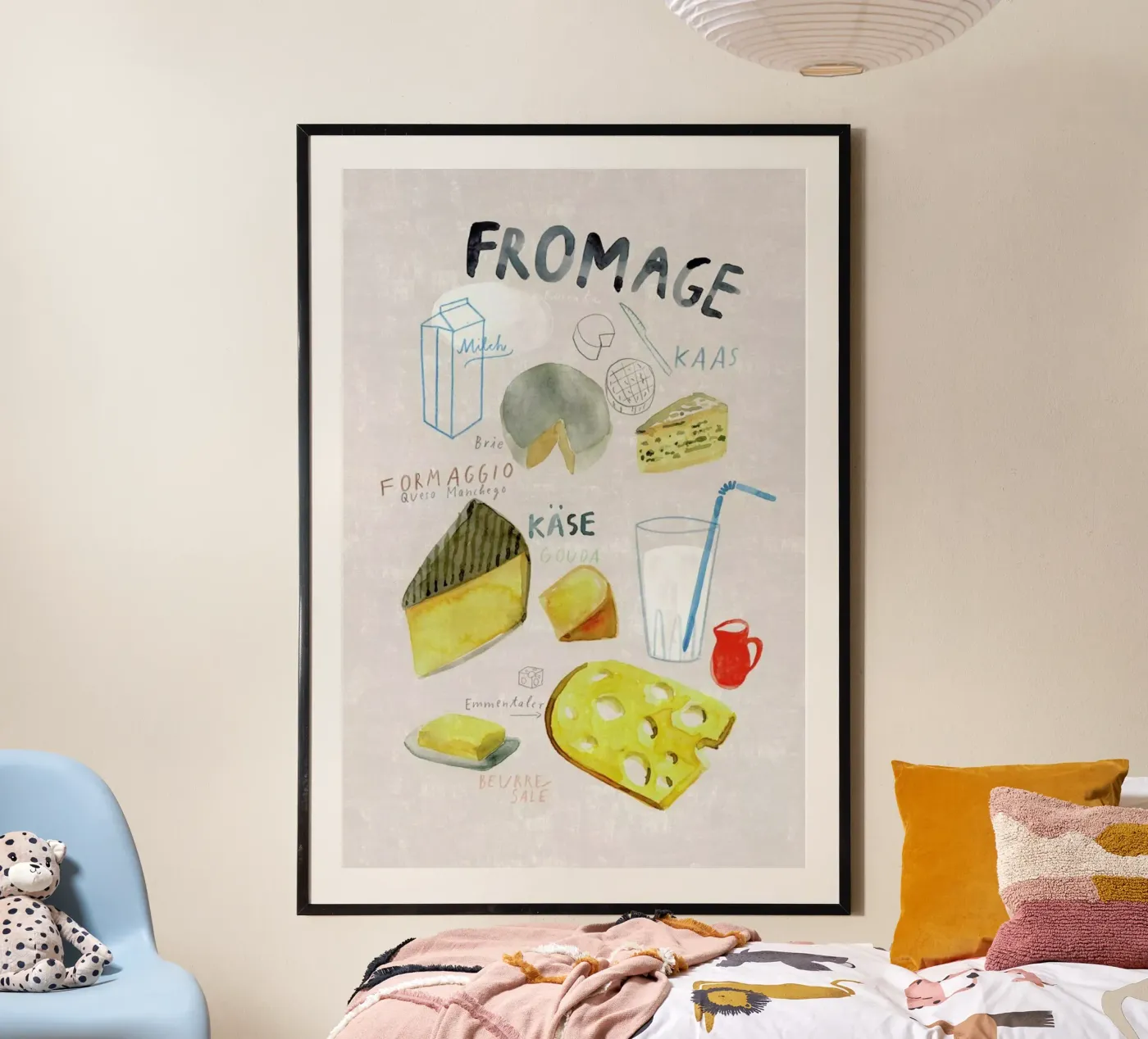 Käse poster by Rinah Lang