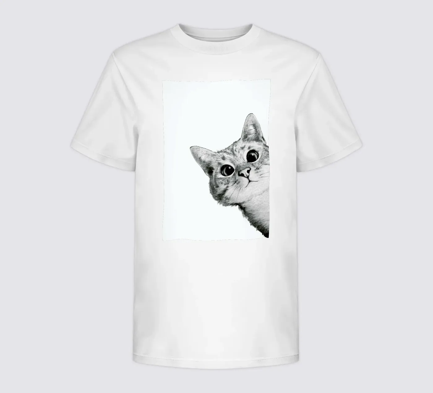 Sneaky Cat t-shirt bambini da Laura Graves