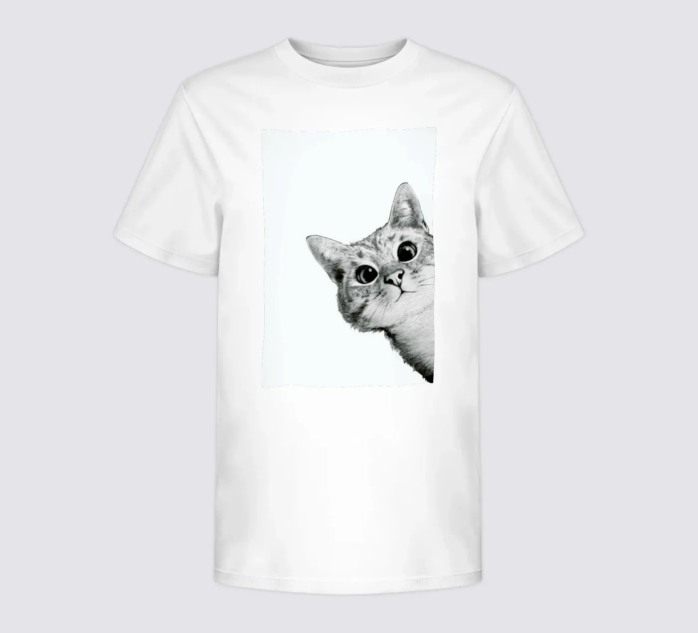 Sneaky Cat t-shirt bambini da Laura Graves