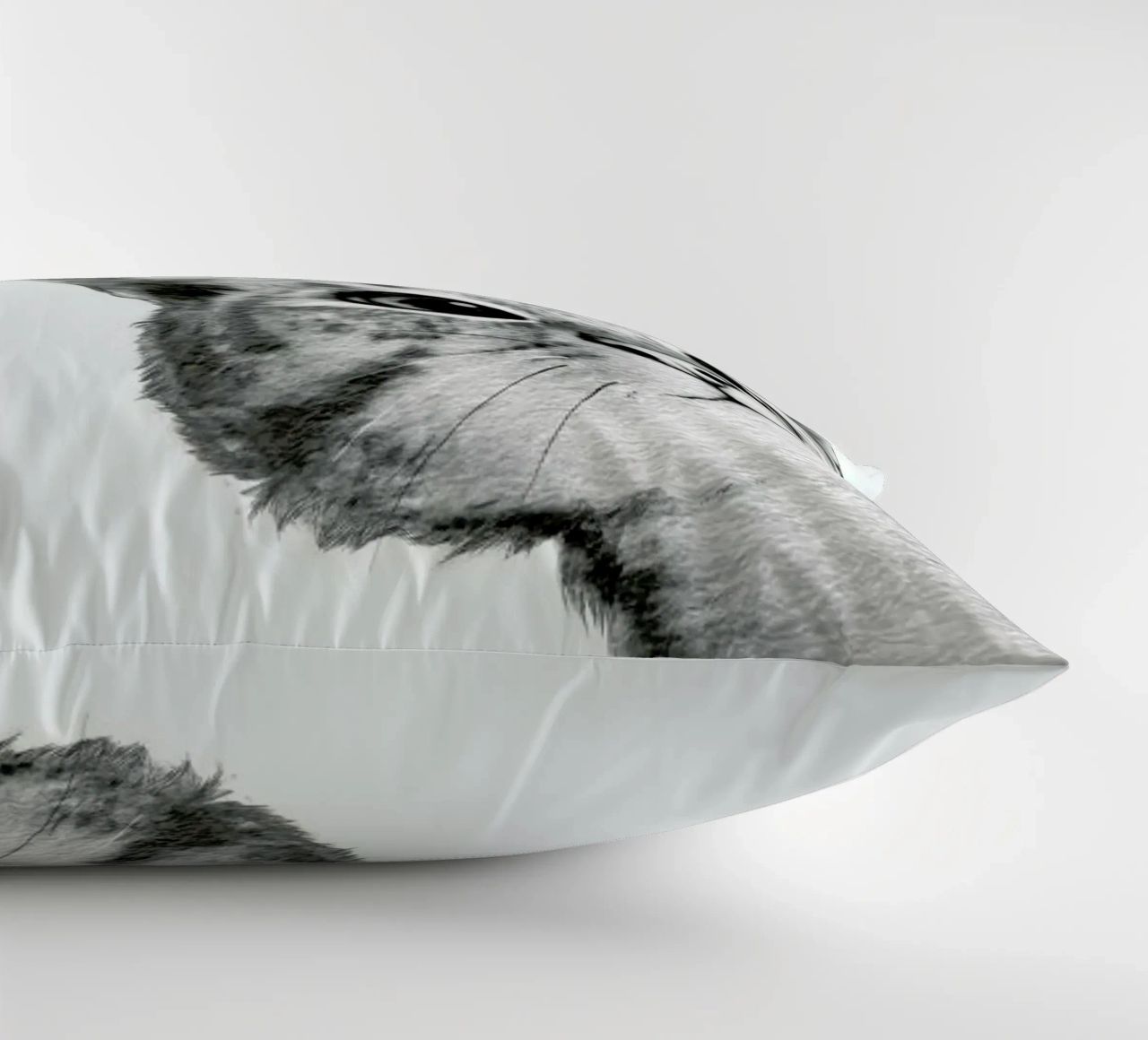 Sneaky Cat decorative cushion by Laura Graves