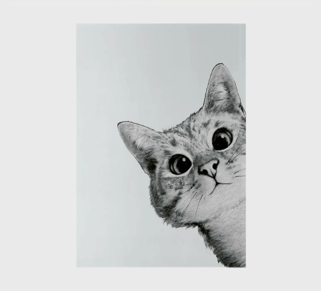 Sneaky Cat carnet de notes de Laura Graves