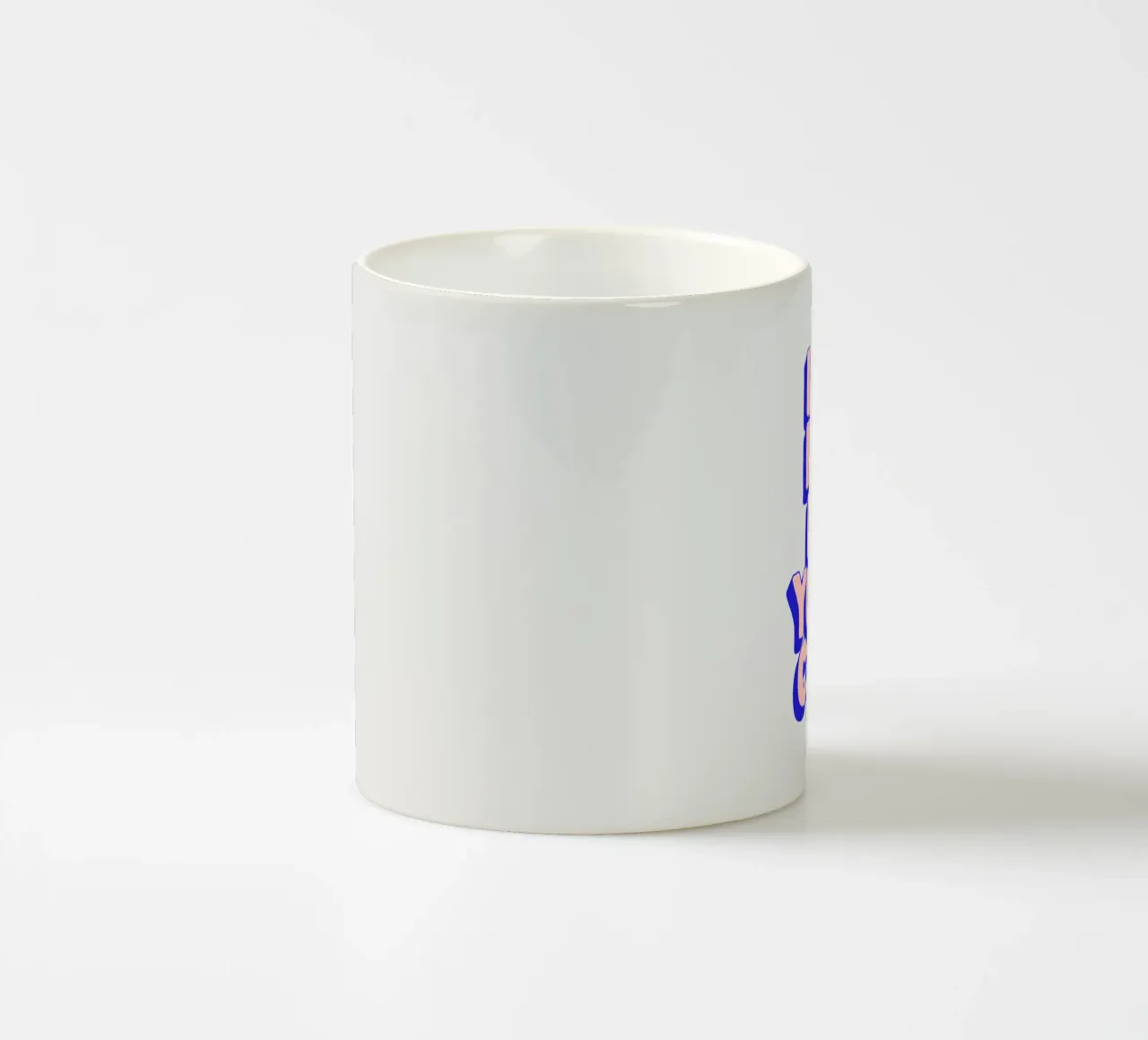 Guarda come sei arrivato lontano Tipografia Design tazza in ceramica da THE MOTIVATED TYPE