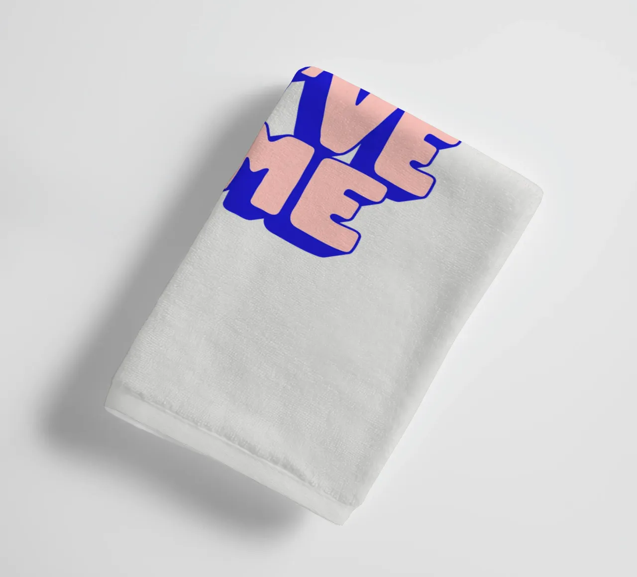 Look How Far You've Come Typography Design towel by THE MOTIVATED TYPE