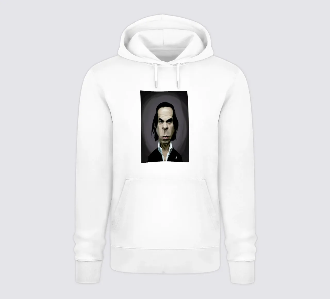 Nick Cave felpa con cappuccio da Rob Art | Illustration