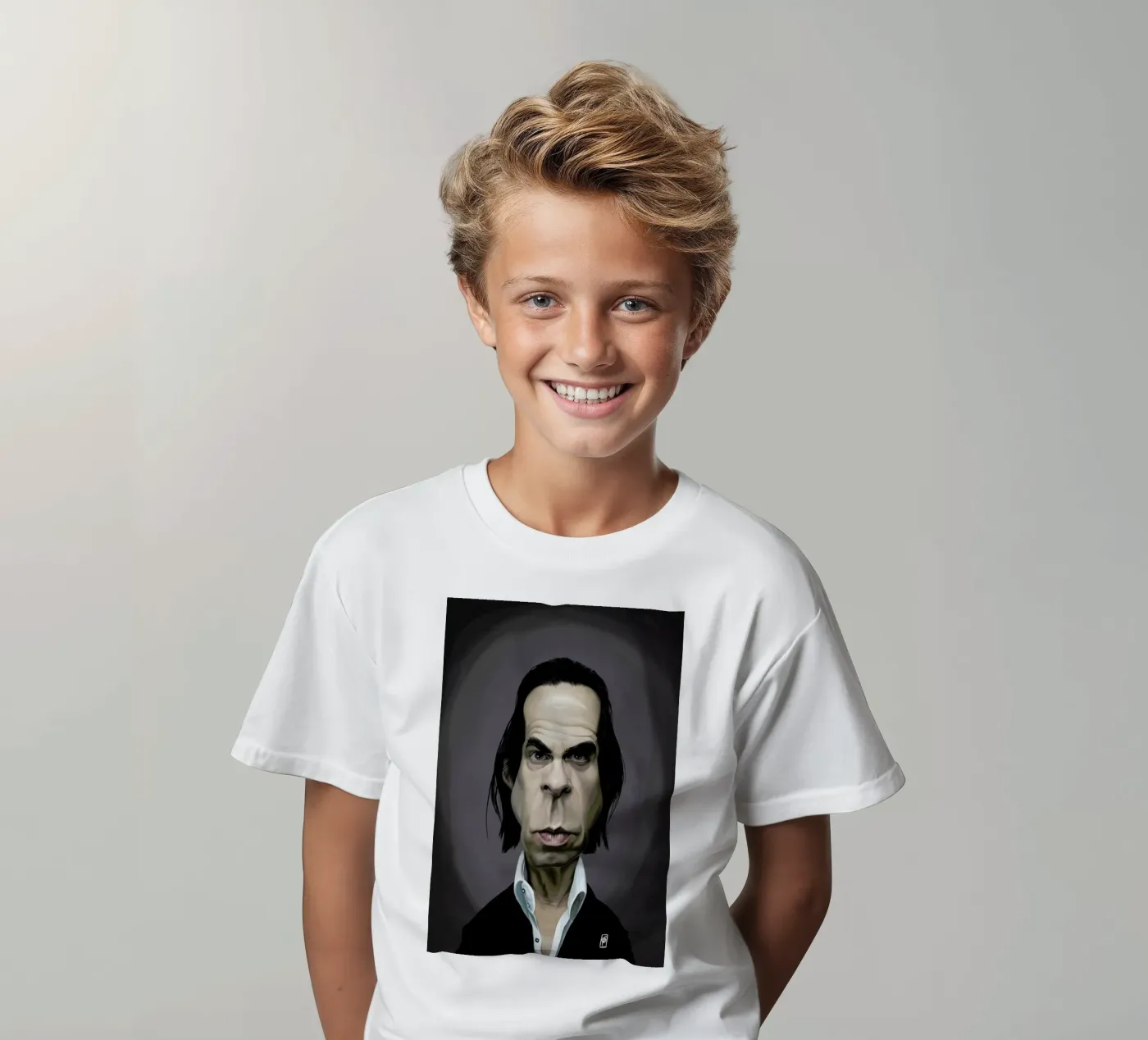 Nick Cave t-shirt bambini da Rob Art | Illustration
