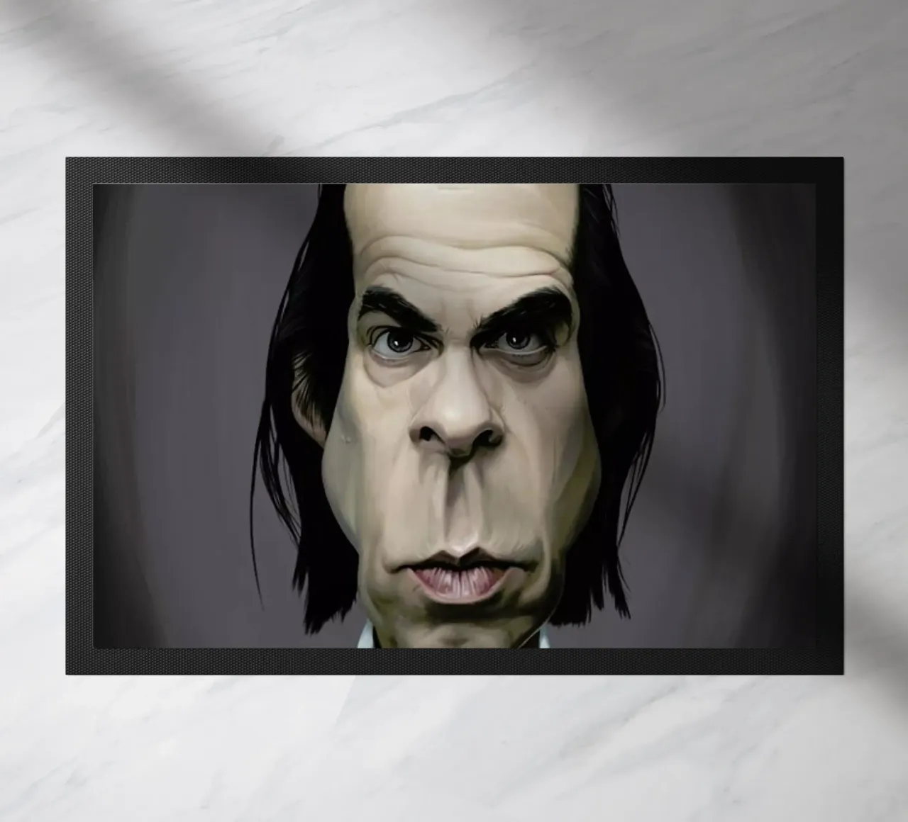 Nick Cave deurmat van Rob Art | Illustration