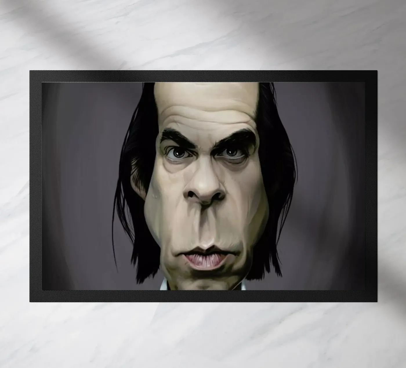 Nick Cave doormat by Rob Art | Illustration