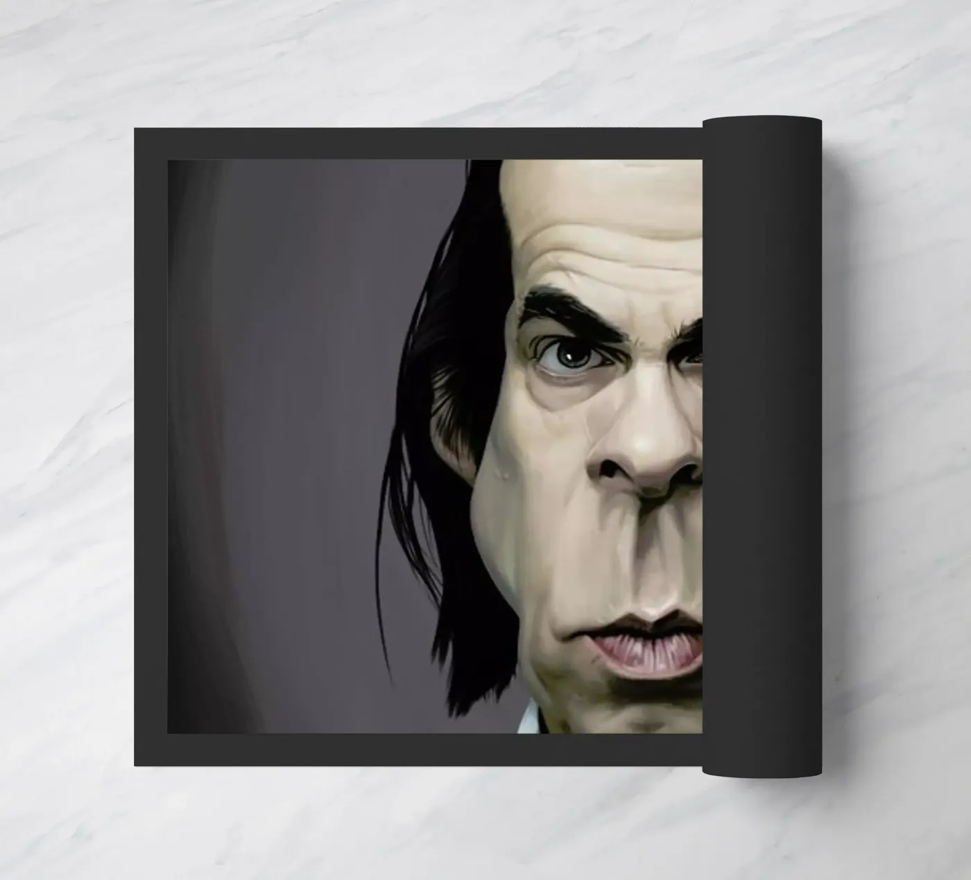 Nick Cave doormat by Rob Art | Illustration