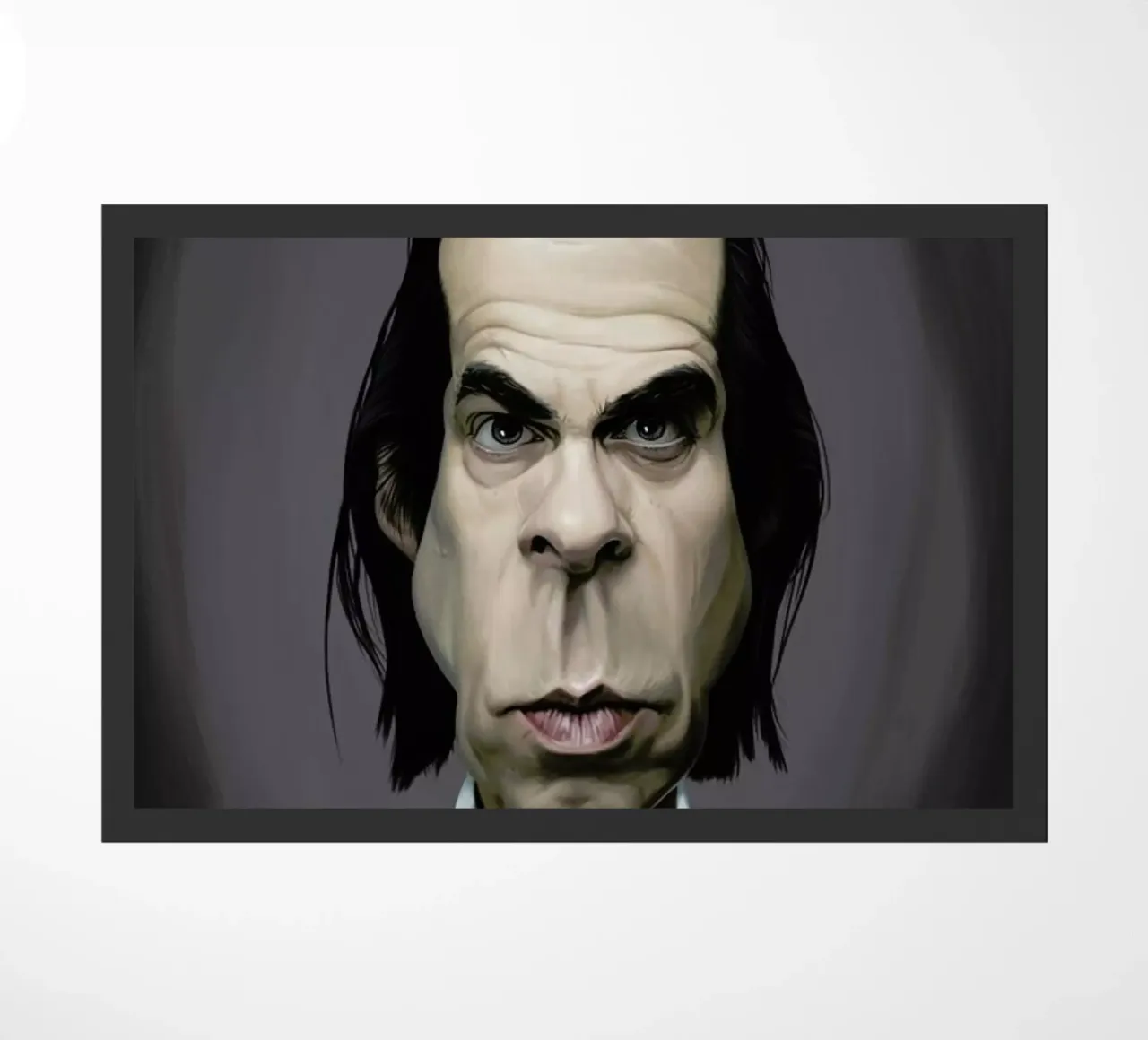 Nick Cave deurmat van Rob Art | Illustration