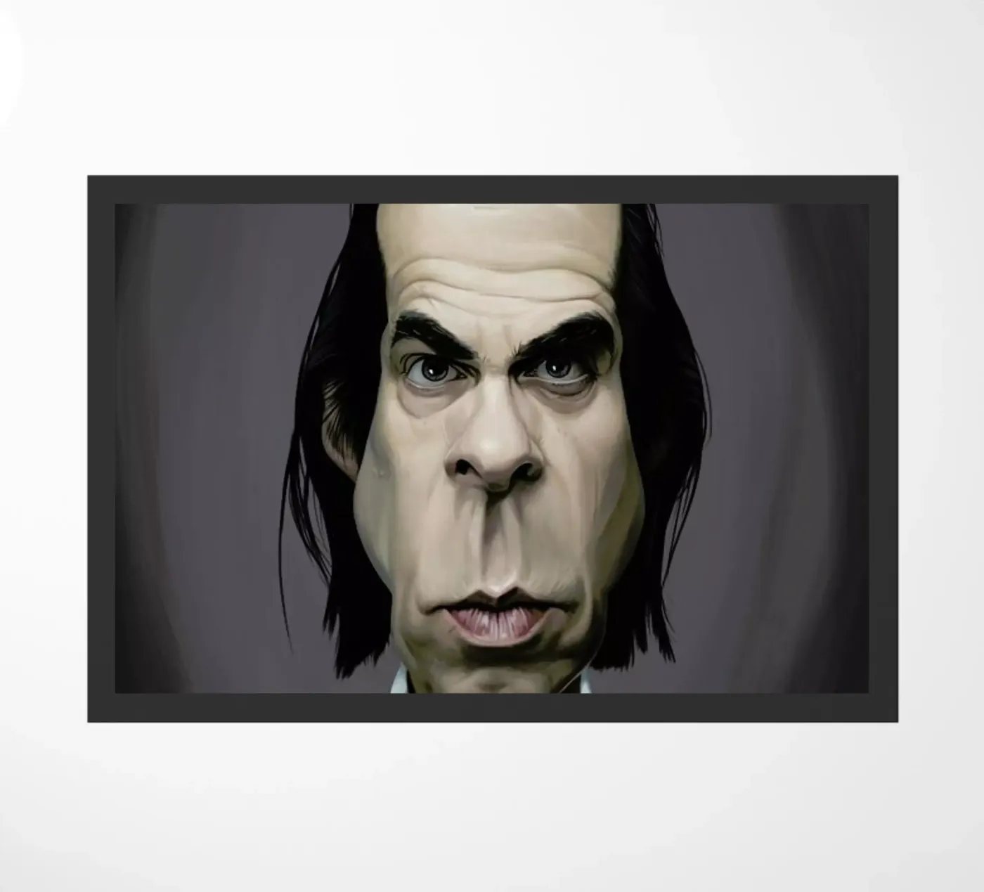Nick Cave doormat by Rob Art | Illustration