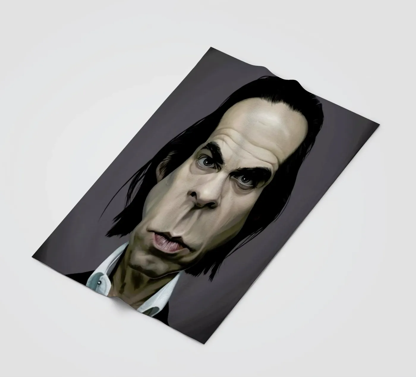 Nick Cave Fleecedecke von Rob Art | Illustration
