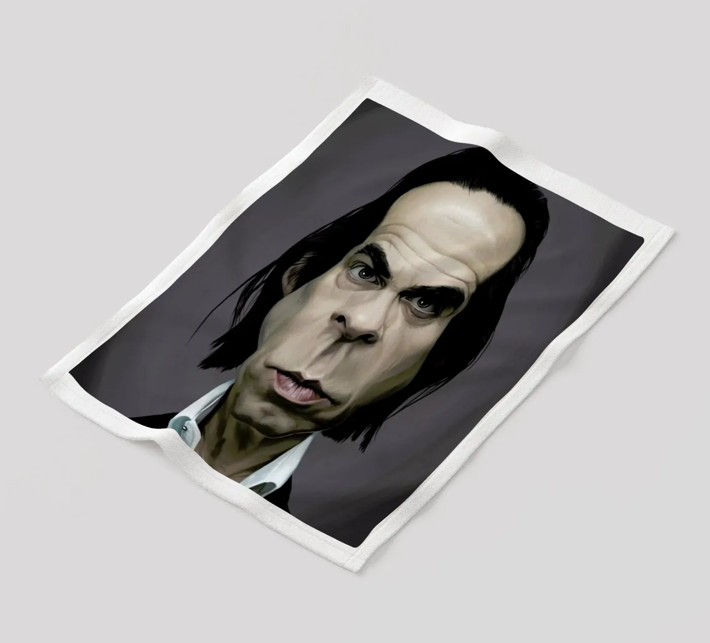 Nick Cave Fleecedecke von Rob Art | Illustration