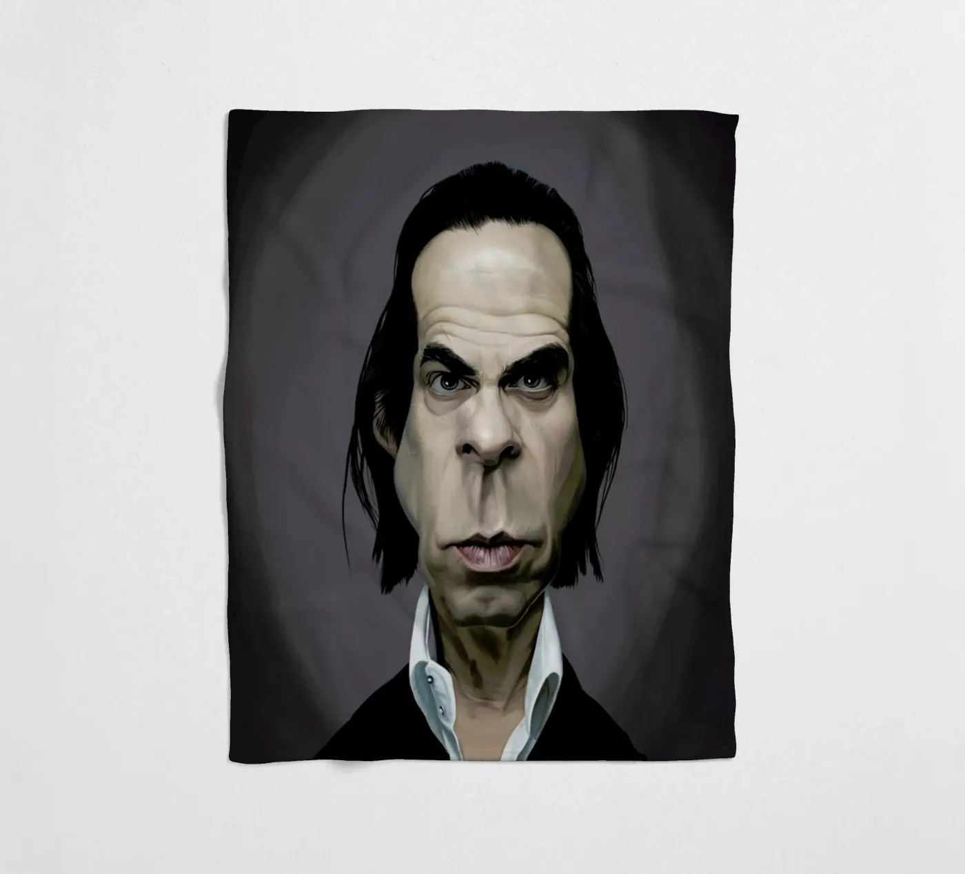 Nick Cave Fleecedecke von Rob Art | Illustration