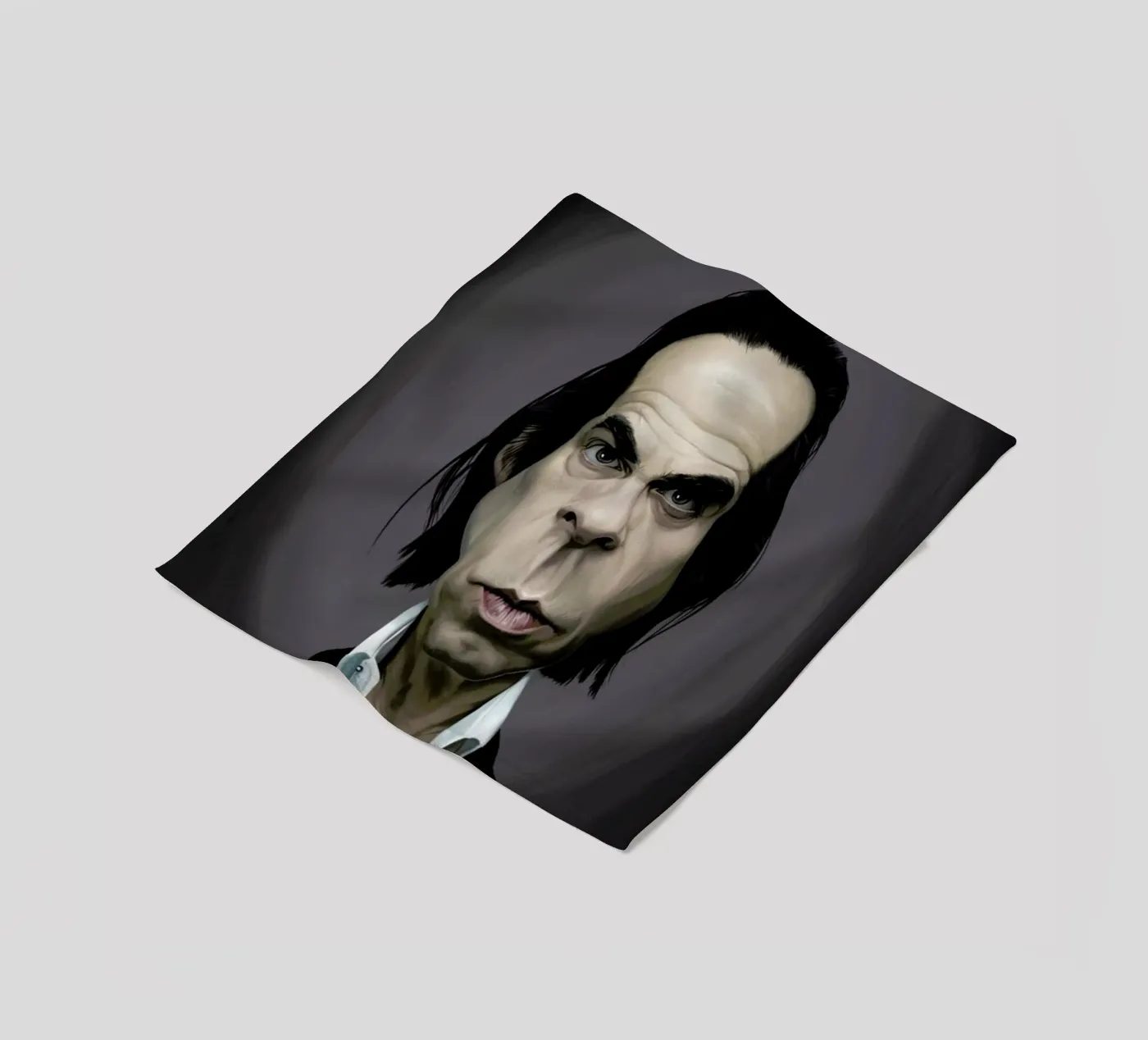 Nick Cave Fleecedecke von Rob Art | Illustration
