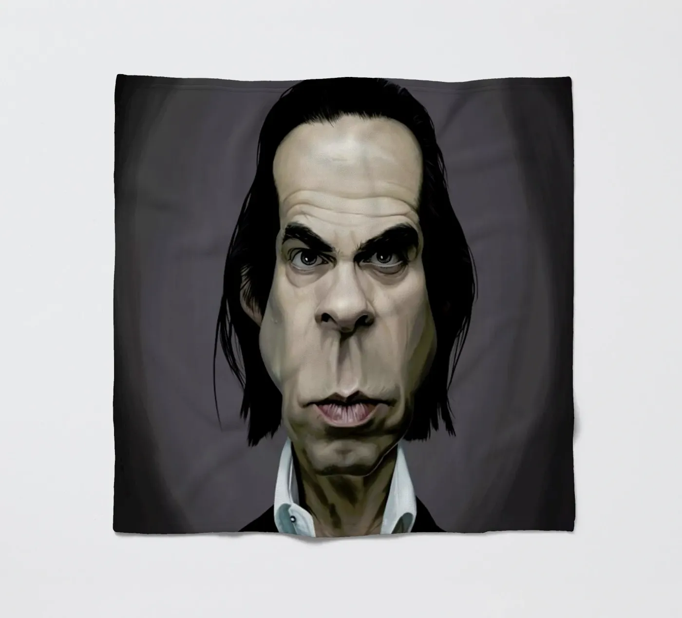 Nick Cave fleecedeken van Rob Art | Illustration