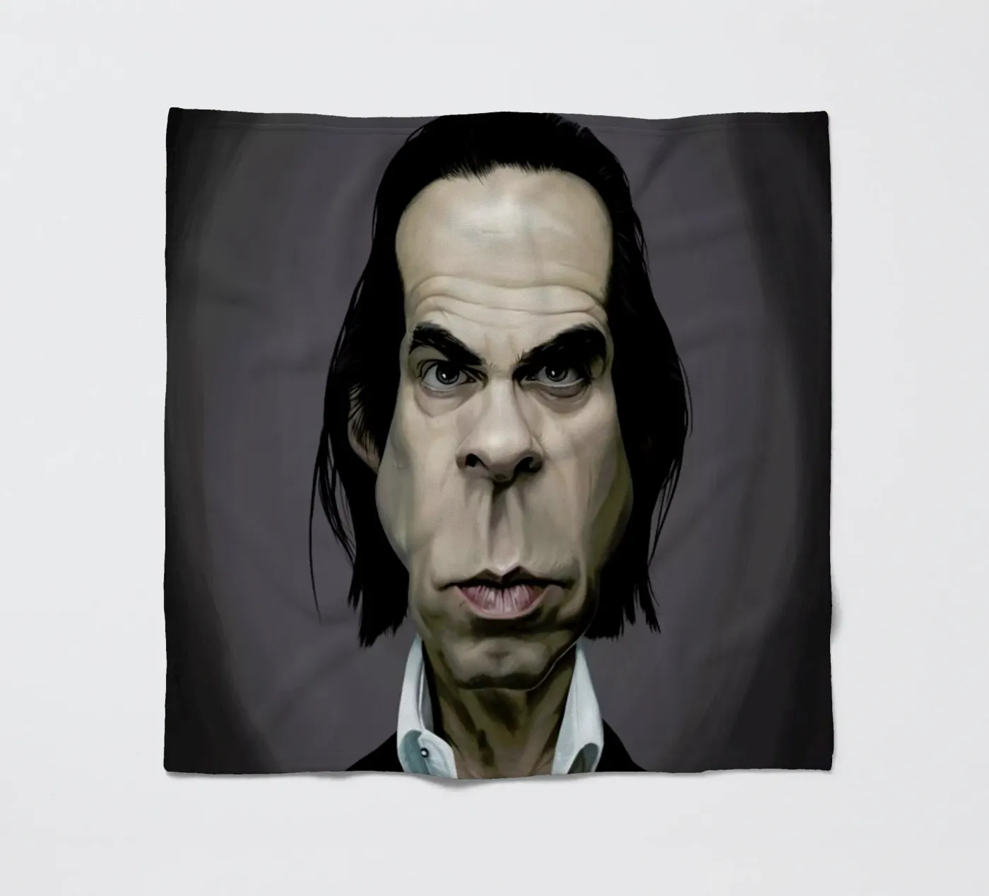 Nick Cave Fleecedecke von Rob Art | Illustration