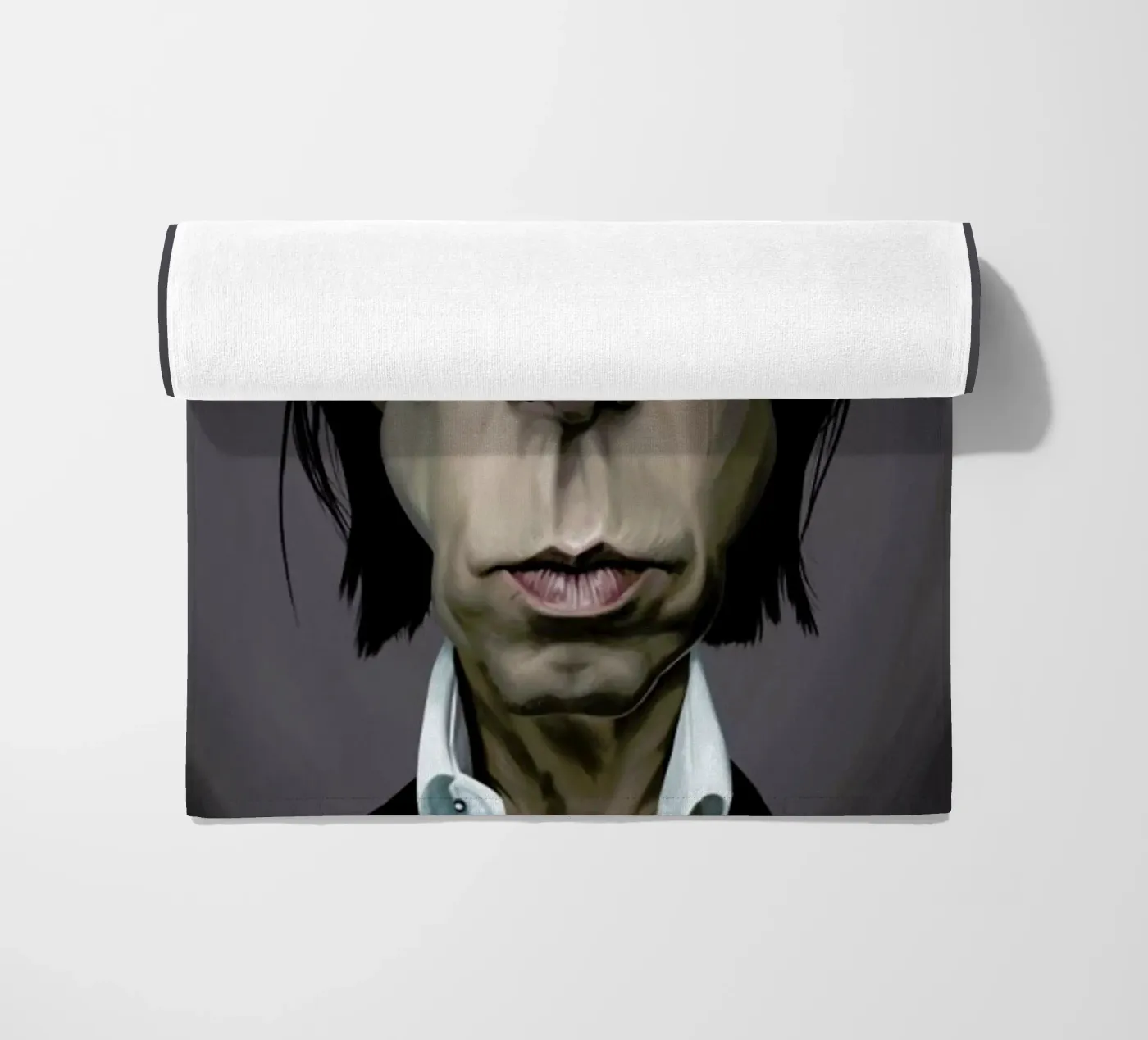 Nick Cave beach towel by Rob Art | Illustration