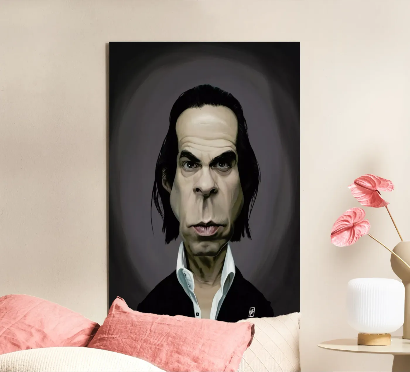 Nick Cave forex plate by Rob Art | Illustration