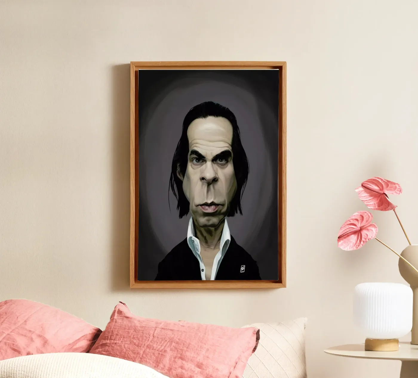Nick Cave tela da Rob Art | Illustration