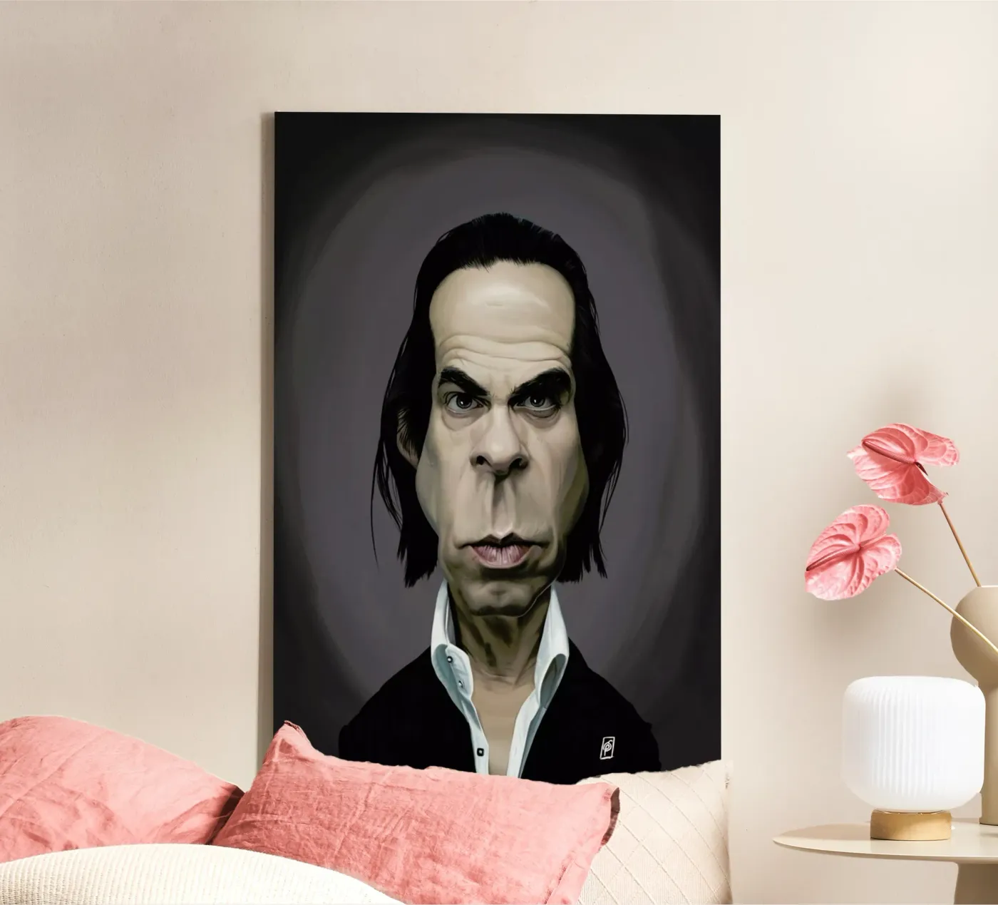 Nick Cave tela da Rob Art | Illustration