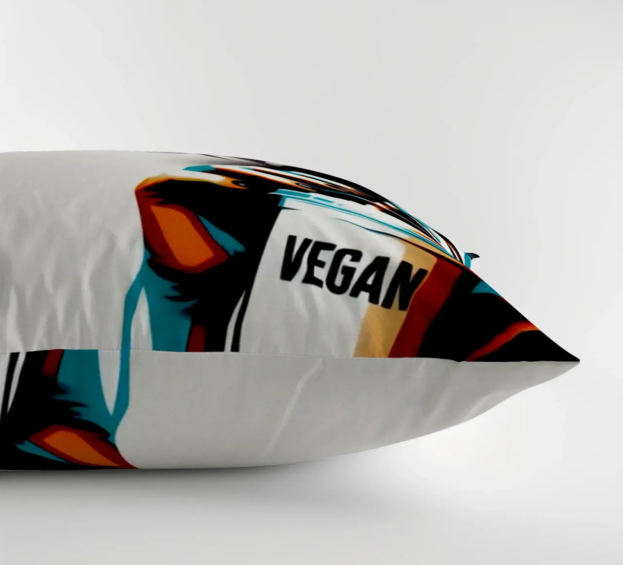 vegan smoothie – Stencil, Graffiti & Streetart cuscino da STAN Z.