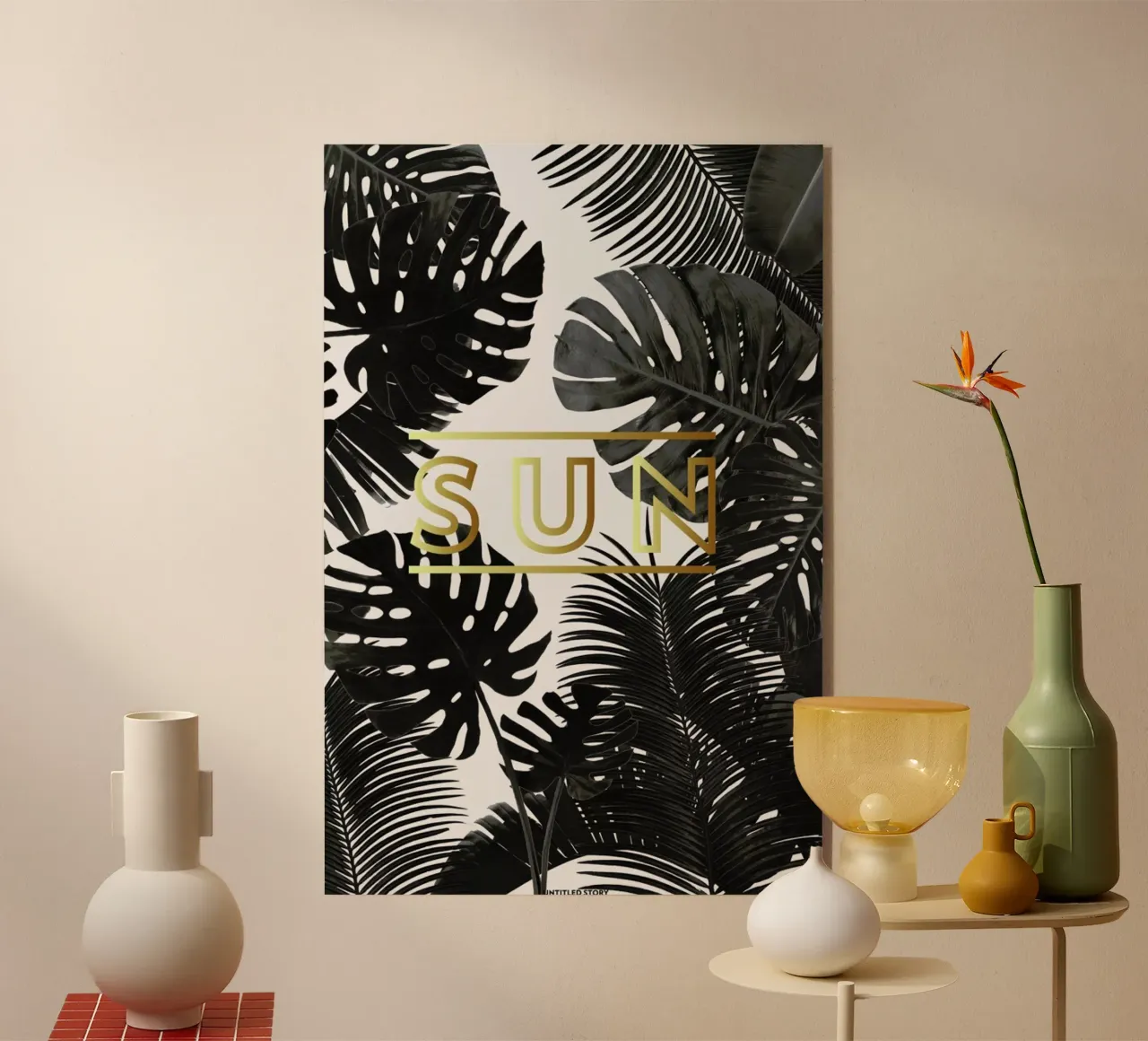 Plants 3 acrylic glass by Marc Schulthess