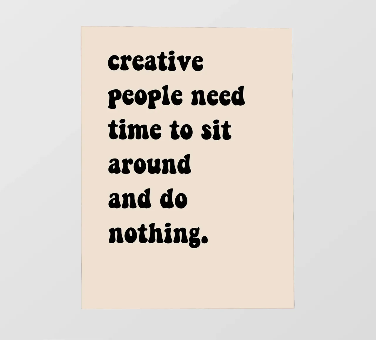 Do nothing... pellicola backlit da Hej Ibiza by Ute Arnold