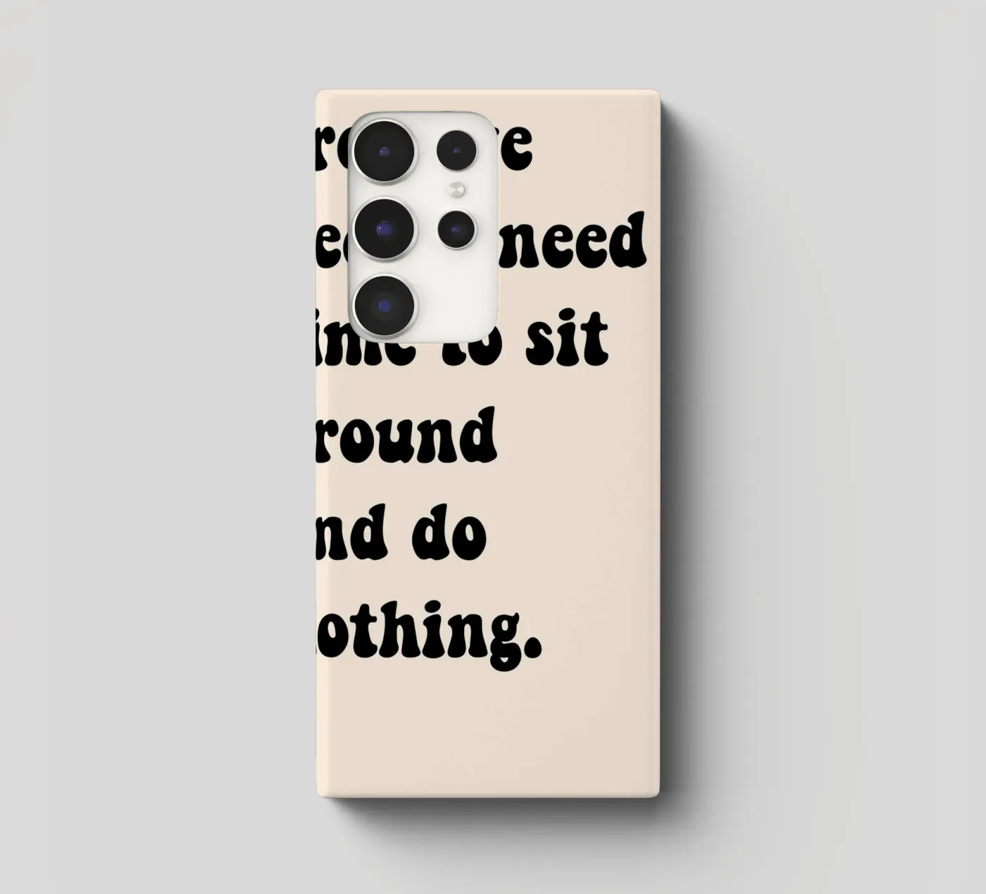 Do nothing... cover samsung da Hej Ibiza by Ute Arnold