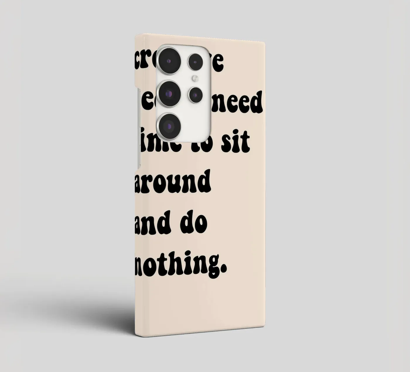 Do nothing... cover samsung da Hej Ibiza by Ute Arnold